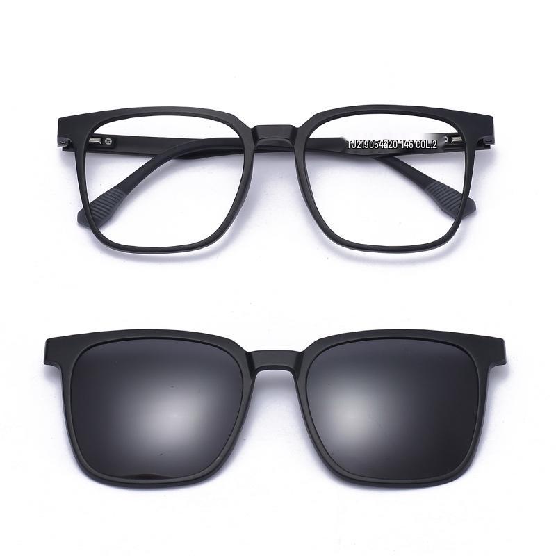 TJ2190 Unisexová sada slunečních brýlí tři v jednom s magnetickým polarizačním klipem