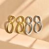 Nimeiya S925 Sterling Silver Trendy Earrings - European & American Cool Style 2026