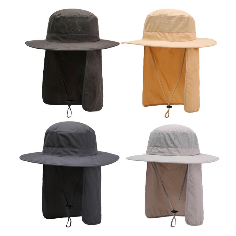 Outdoor Sun Protection Hat with Neck Flap