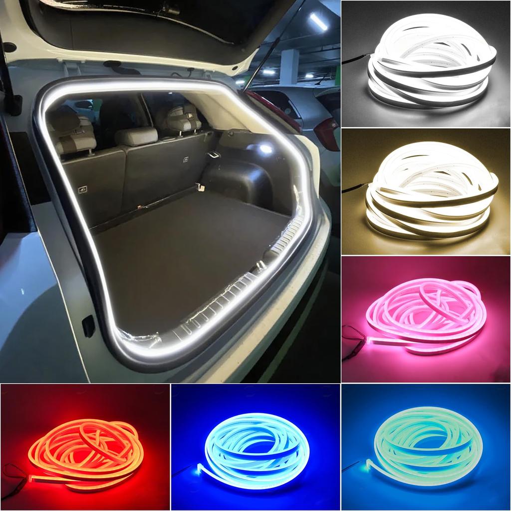 GZRUICA Trunk Light, Interior Lamp, LED Tape, For Cars, Trunks, Luggage Rooms, Interior Light,