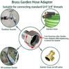 RV Outdoor Shower Head Kit with Garden Hose Fitting and Suction Cup - RV Outside Shower - Easily Installed and Removed On Outside of Camper(RV Shower