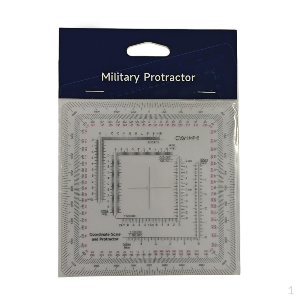 Land Navigation Protractor for Architecture Engineering
