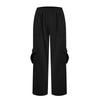 Women's Winter Sweatpants Solid Color Casual Pants Women's Fleece Sweatpants Wide Leg Straight Pants