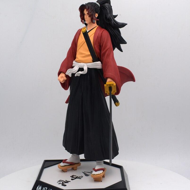 32cm Demon Slayer Kisatsutai Anime Figure Kokushibo Tsugikuni Yoriichi Daki Giyuutarou Action Figure Collection Model Doll Toy
