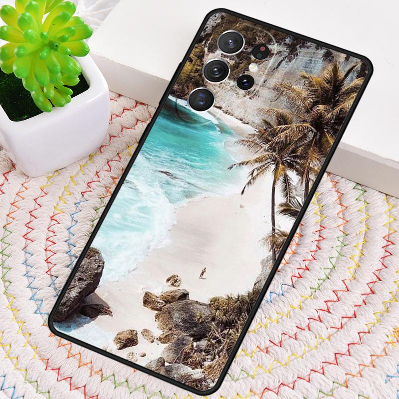 Beach Summer Phone Case for Samsung Galaxy Note 10 Pro S26 Ultra S23 S24 FE S25 S21 S22 PLUS Shockproof Cove