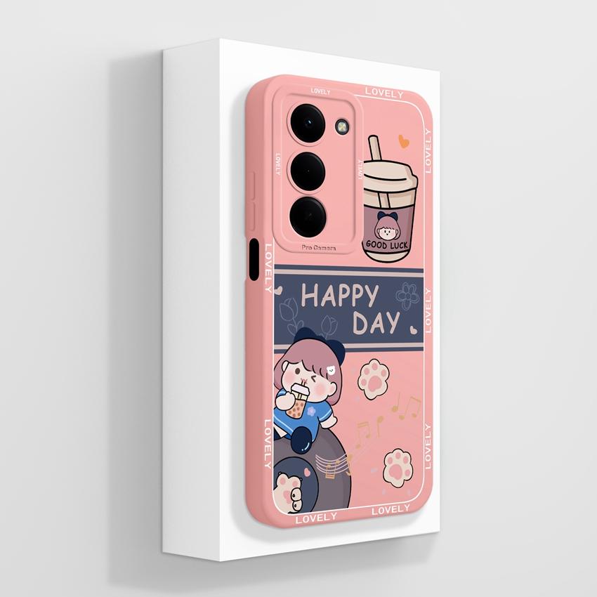 For Redmi 15 15C 12C 10C Note 14 14S 14R 11 10 Prime Fashion Case Cartoon Kitten Puppy Patterns Shockproof Silicone Phone Cover For Redmi Bumper Shell