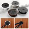 2pcs 60mm Desk Cable Grommet Wire Hole Cover Cord Organizer Table Outlet Port Management