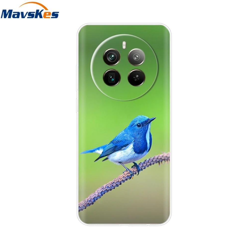 For Realme 12 Pro+ Case Love Heart Soft Silicone Cover for Oppo Realme 12 Plus 5G Fundas for Realme 12 Pro Plus Realme12 Bumper