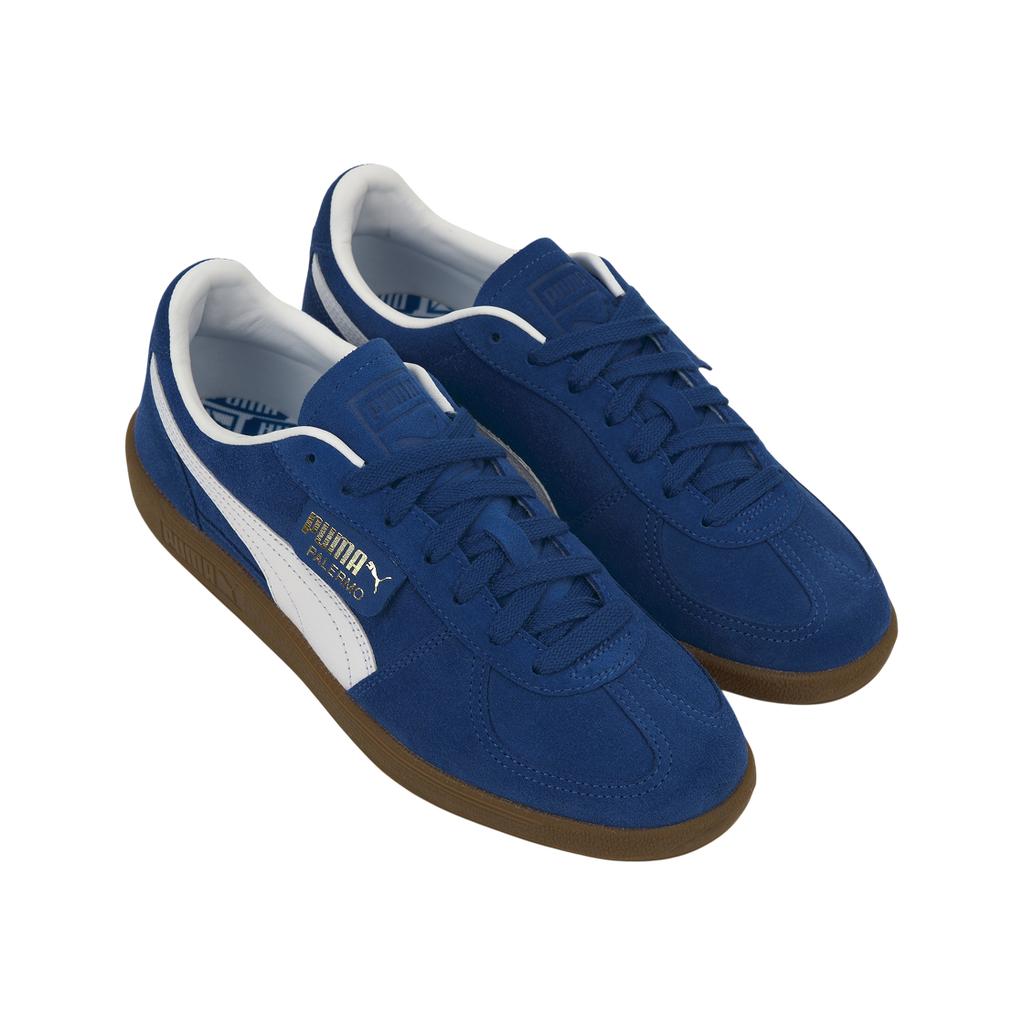 Puma Sneakers Unisex Palermo Cobalt Glaze Gum Blu Bianco 396463-07