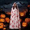 Halloween Hooded Cloak Cosplay Costume Grim Reaper