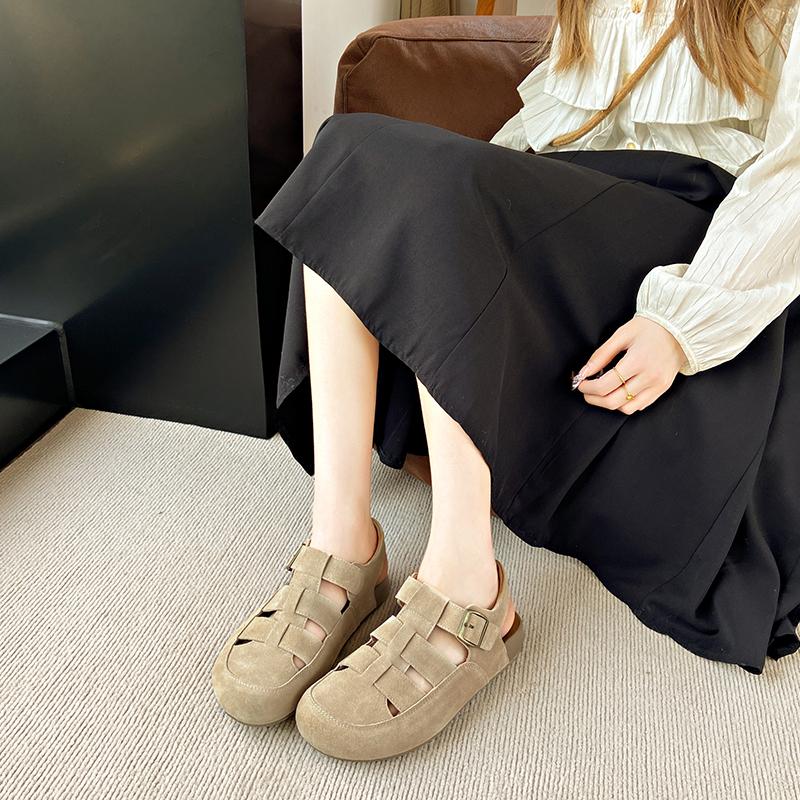 Fashion New Summer Leisure Sports Shoes  Beach Sandals Kids Closed Toe Arch Support Sport  Platform Shoes