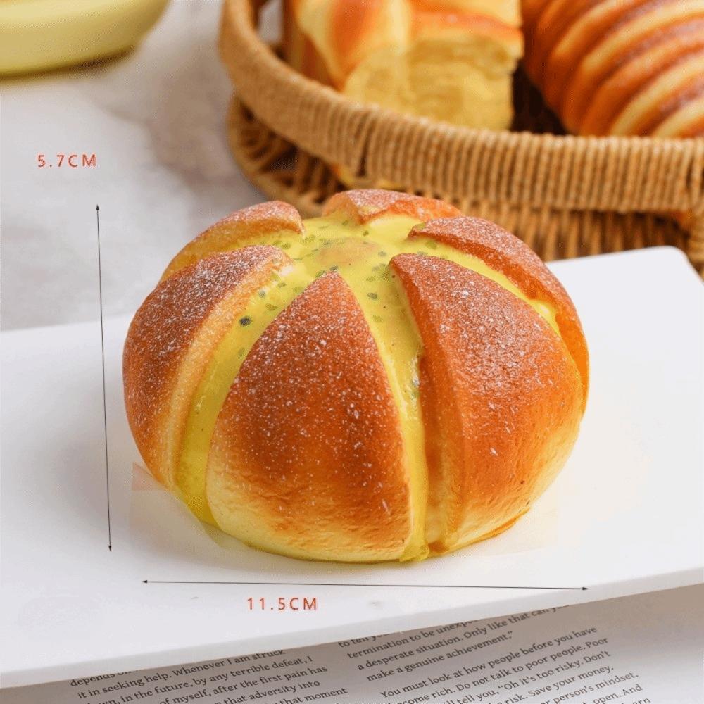 Creative Artificial Bread Stress Relief Model Toast Shape Photo Props Squeeze Slow Rebound Party Gift