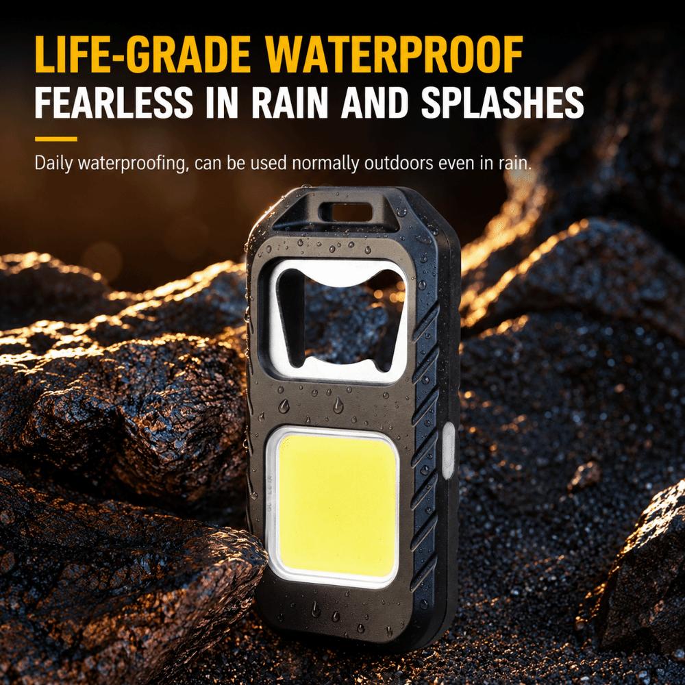 Portable Keychain Light Outdoor Mini Flashlight Durable Portable Camping Lamp Camping