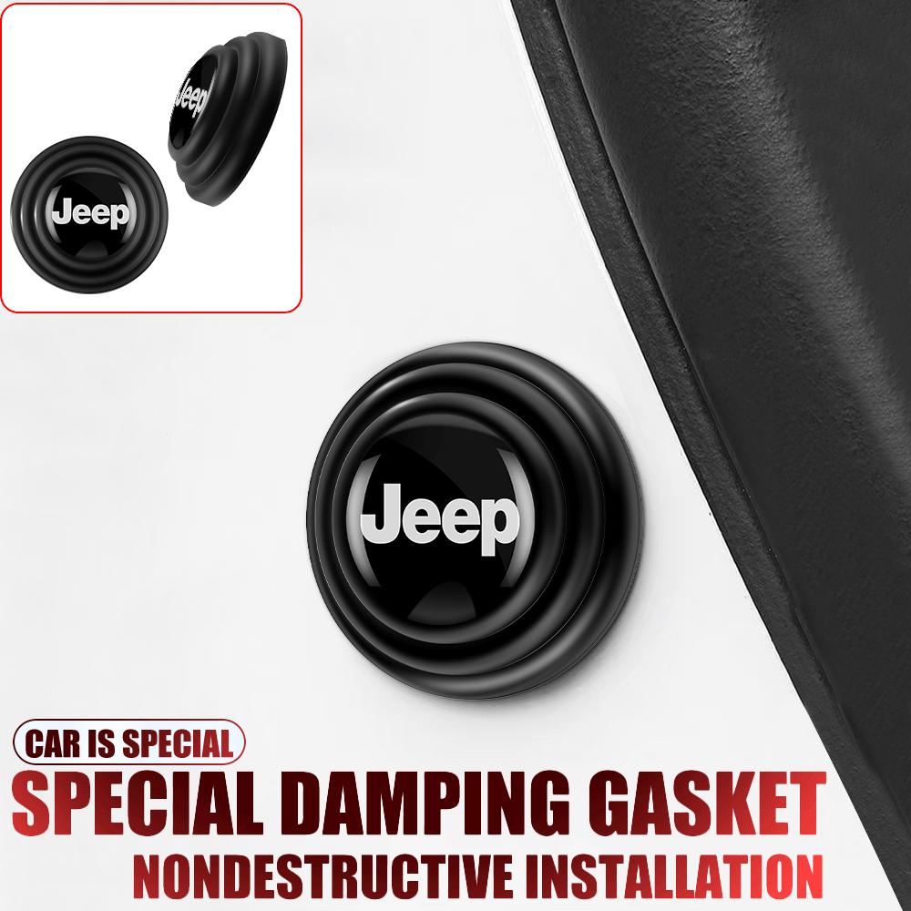 Car Door Shock Absorber gasket Buffer Anti-collision Silicone Sticker For Jeep Renegade Compass Grand Cherokee Wrangler Liberty AJO1