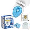 Automatic Toilet Cleaner 16pcs Effervescent Tablets Bathroom Yellow Dirt Remover