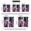 2pcs Elegant Angel Wings Anime Curtains – Detailed Wing & Skull Design for Bedroom   Living Room   Kitchen & Office Decor