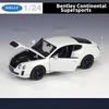 Welly Modellino Auto Bentley Continental Supersports GT in Lega 1/24 Luxy Diecast Simulazione Metallo Giocattolo Veicoli Modellino Auto Regalo per Bambini