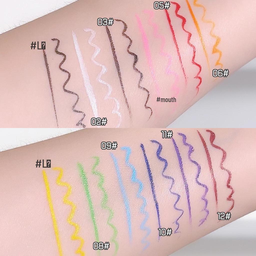 Premium Waterproof Colored Eyeliner Pen for Cosplay, Comic-Con, and Stage Makeup
