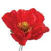 Artificial Plant Poppy 70 Cm Red Made Of Polyester