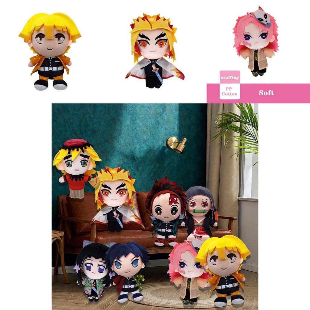 Anime Demon 78in Slayer Kimetsu No Yaiba Soft Plush Doll Stuffed Kids Toy Gift