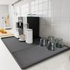 Wear-resistant Silicone Coffee Machine Mat Non-Slip Countertop Protector Mat  Kitchen