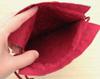 Kyoyu Yumeji Drawstring Round Drawstring Camellia Design Bag, Bag,