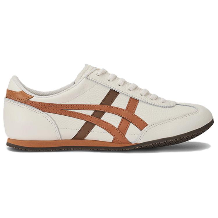 ONITSUKA TIGER Machu Racer Fashion Versatile Slip Resistant Durable Low Top Casual Shoes Unisex Sneaker White Orange 1183B770-109