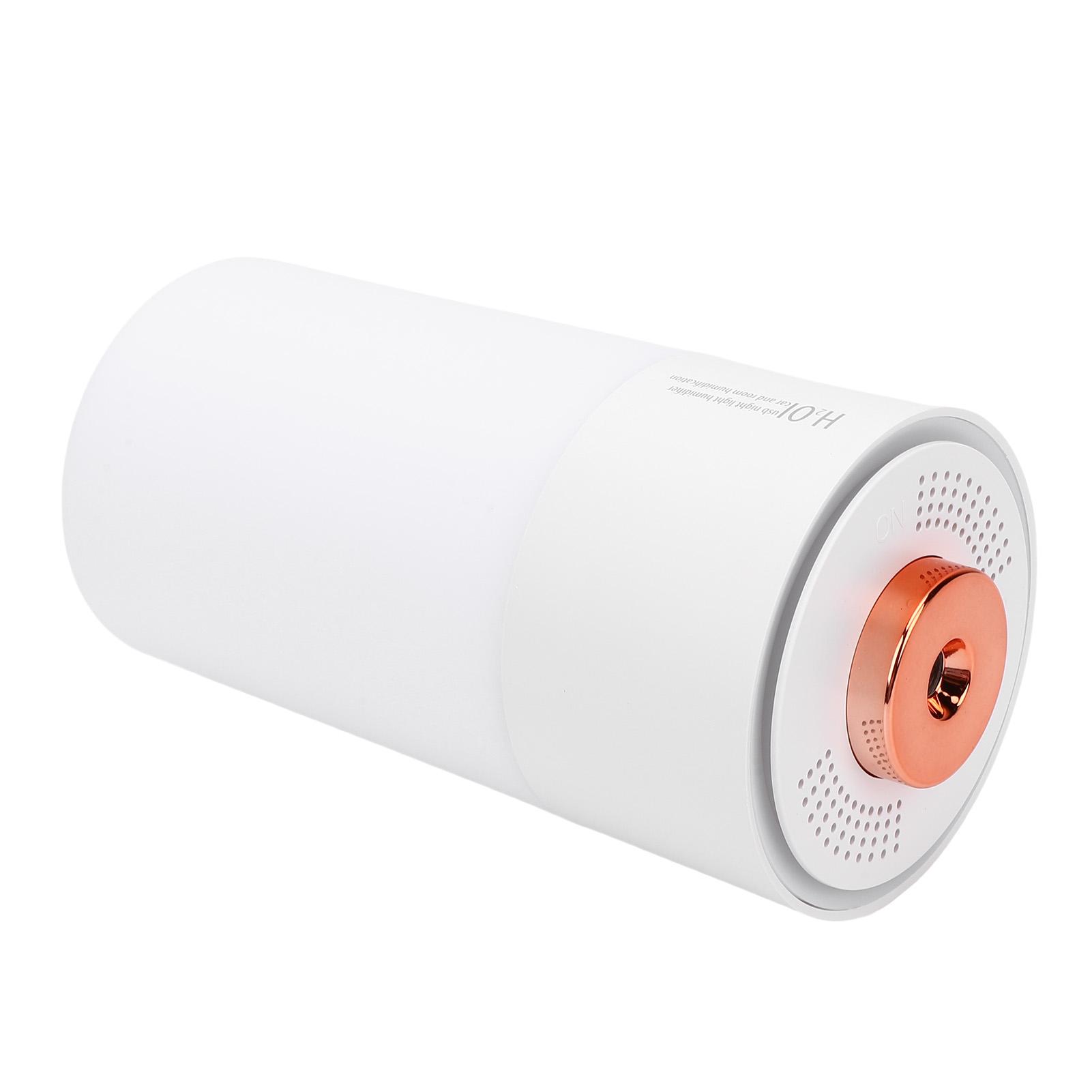 

Colorful Humidifier 300ml Large Capacity Quiet Cool Mist Small Desk Humidifier for Travel Car