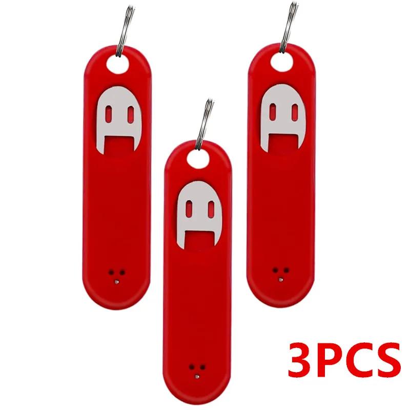 

3PCS Anti-Lost Sim Card Holder with Storage Case Universal Mobile Phone Stand for IPhone 16 Samsung Suporte Bracket Accessories червоний