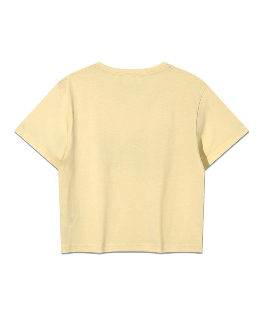 LEE Woman Big Twitch Logo T-Shirt Lemon