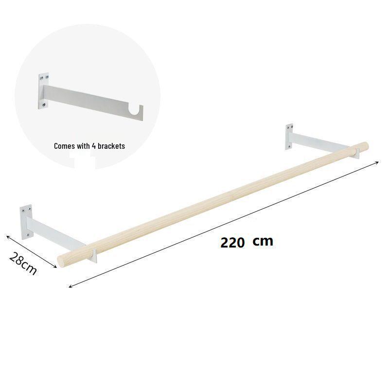 Wall-Mounted Clothes Rack for Underwear, Pants, and Children's Clothing