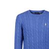 Polo Ralph Lauren Ss22 Crew Neck Cable Knit Sweater Men sweater Blue 710775885-030