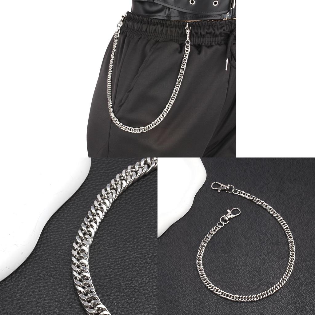 Hip Hop Black Metal Taillenkette Mit Clip Für Männer Und Frauen Sommer Accessoires