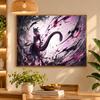 5D Diamond Painting Mewtwo DIY Full Drill Diamond Art Kit Home Decoration