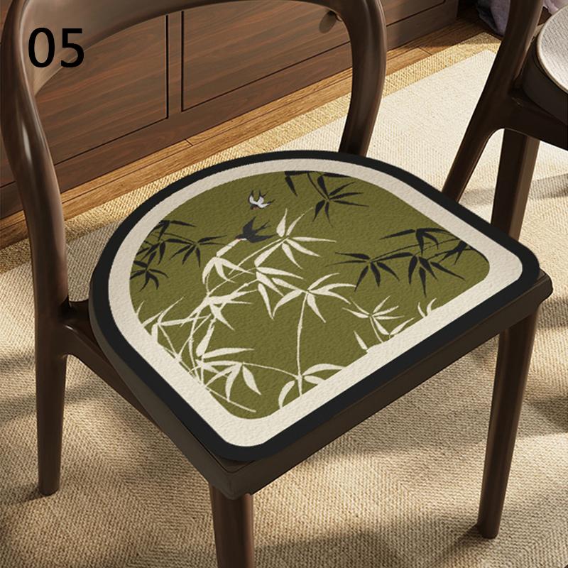 Chinese Style Chair Cushion Mahogany Stool Seat Pad Anti Slip Floor Tatami Living Room Dining Table Sit Mat Meditation Cushi