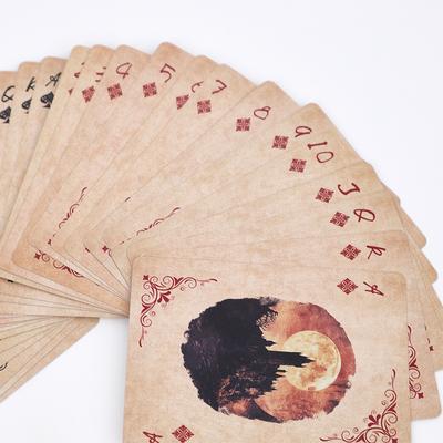 1/2 PCS, Retro Dark and Mysterious Playing Cards, Exquisite Retro Playing Cards, Poker, Game Parties, Board Games