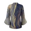 3/4 Sleeve Shirts For Women's Fashion Casual Round Neck Printed T-Shirt Top