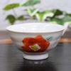 Waza no Kura: Stylish Kutani ware rice bowls, camellia design, ceramic, brand name, Japanese tableware, made in Japan