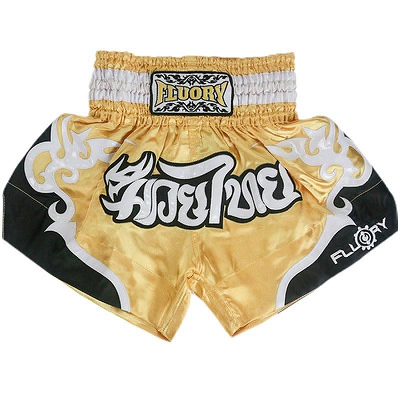 Men Women Boxing Shorts MMA Training Fighting Gear Lightweight Satin Martial Arts Uniform