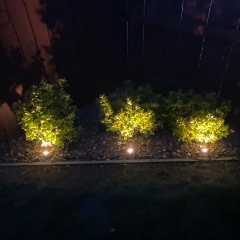 COB Anti-Glare Outdoor Recessed LED Ground Spotlight for Pathways and Courtyards