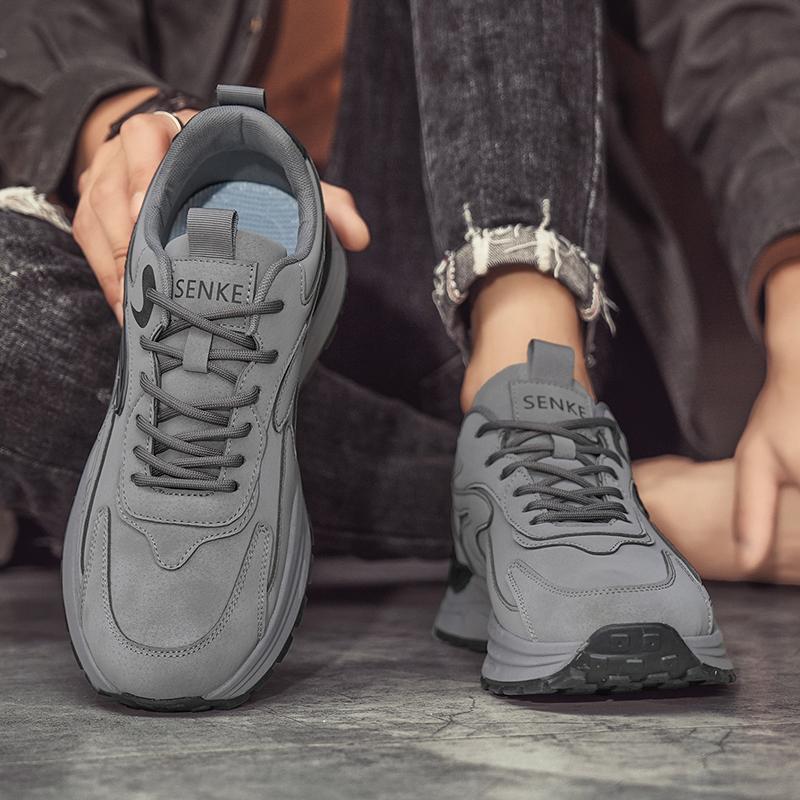Men's Fashion Casual Low Top Skateboarding Shoes Boys Comfortable Sneakers Male Students Trending Soft Sole Classic Breathable Gym Non-slip