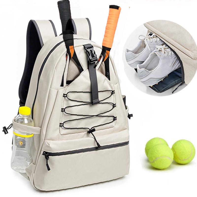Unisex Lightweight Waterproof Pickleball Backpack with Large Capacity for Training and Competition