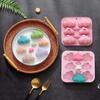 Silicone Cloud-Shaped Mold for Candles and Desserts Soap Mould Baking Tray Ice Cube Tray