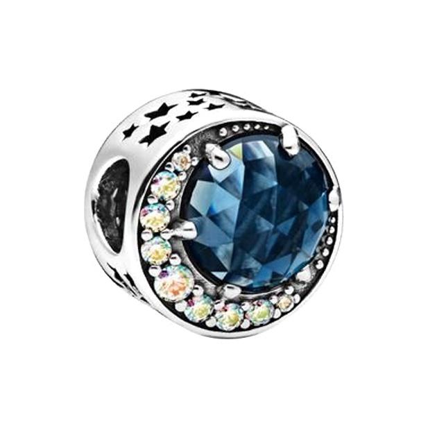Pandora Moonlight Starry Sky Charm Men Charm 798524C01 Box