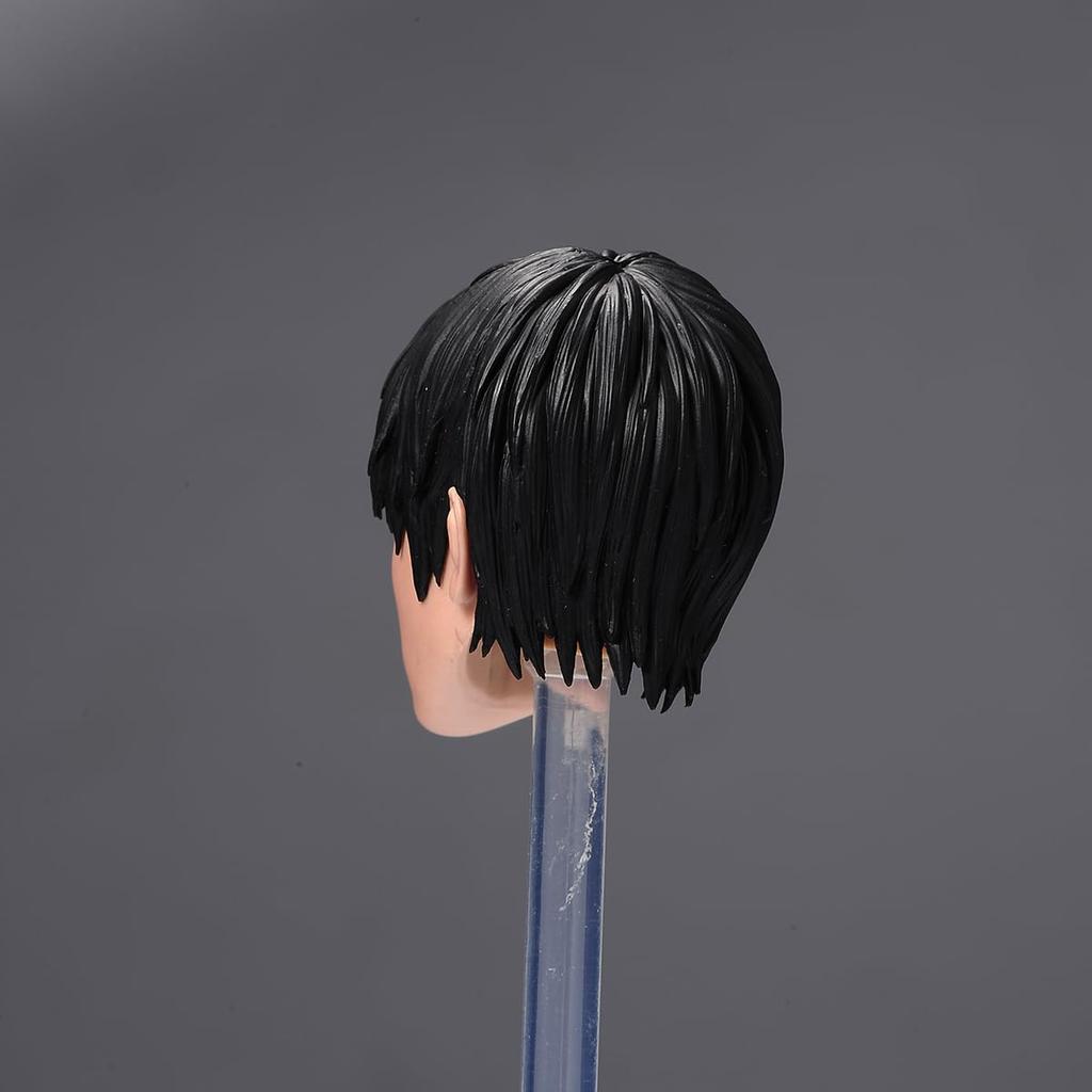 Rzeźba głowy męska Qi Ling Zhang Tou Chouki wersja ekspercka 12 calowa męska figurka akcji z ciałem 1/6