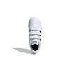 Adidas Vl Court 2.0 Comfortable Lightweight Low-Top Kids Skate Shoes Kids Sneakers White Black DB1837