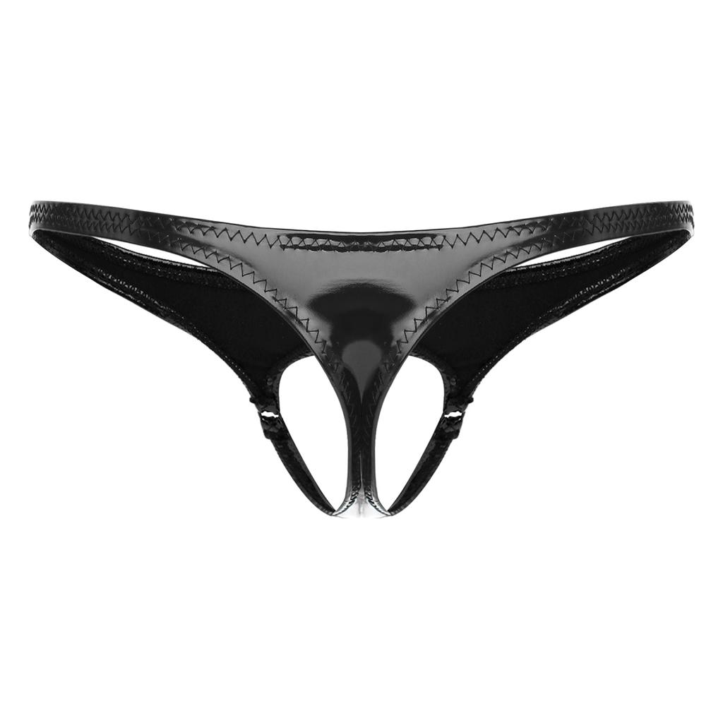 Männer aushöhlen vorne Dessous T-Back Low Rise Slips leichte Mikro-Unterwäsche Unterhose Bademode