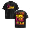 Vintage Washed Anime Tengen Toppa Gurren Lagann Graphic T Shirt Unisexs Oversized Harajuku Fashion Short Sleeve Tshirt Streetwear