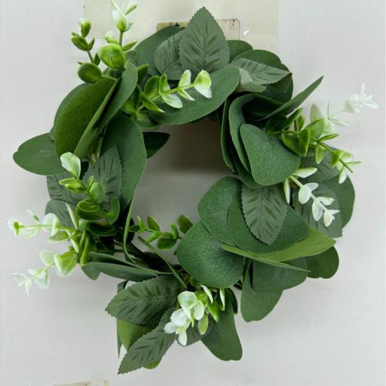 Christmas Cabinet Wreath Pine Needles Berries Pine Cones Decor Kitchen Shelves Indoor Outdoor Garland