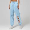 Ladies' Printed Unisex Casual Pocket Drawstring  Pants